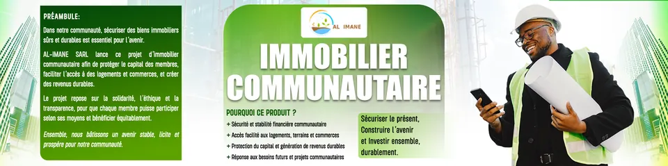 Affiche : Immobilier communautaire